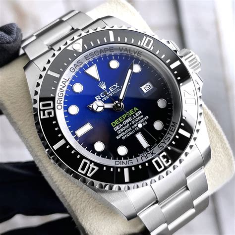 rolex sea dweller full black|rolex deep sea dweller 44mm.